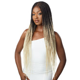 Outre Pre-Braided Glueless HD 13X4 Lace Front Wig - KNOTLESS SQUARE PART BRAIDS